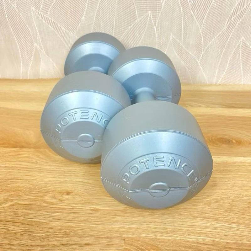 Dumbel 8kg / Barbel 8kg / Dumbell Plastik 8 kg