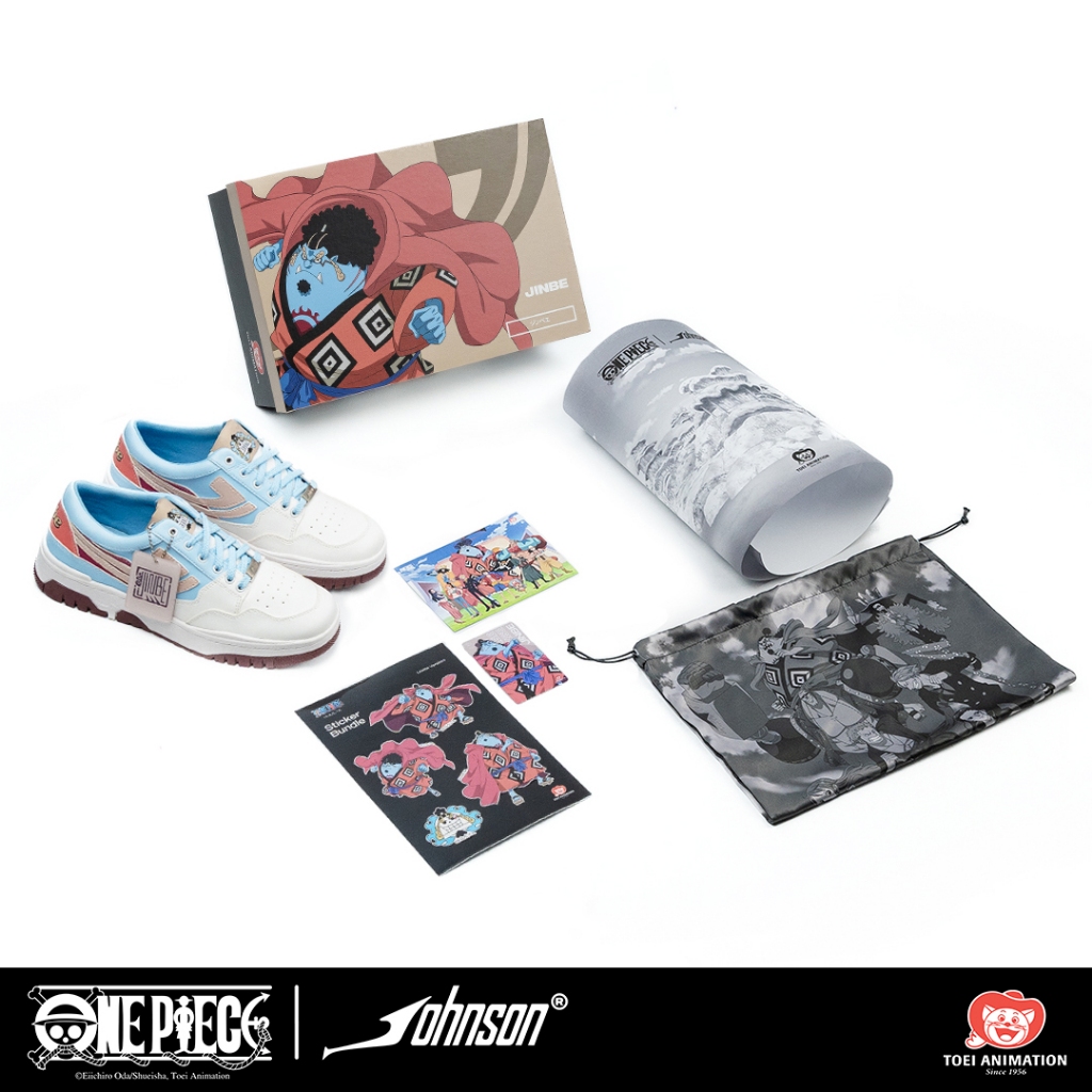 SEPATU SNEAKERS JOHNSON X ONE PIECE - JINBE