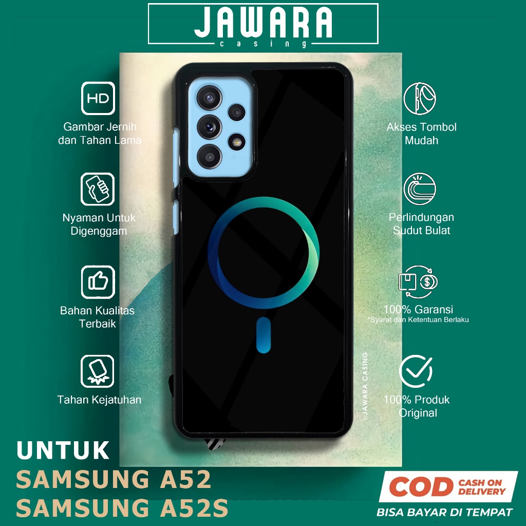 Case Samsung A52 A52S Casing Samsung A52 A52S [MAGS] Premium Case Glossy Case Hp Samsung Jawara Casi