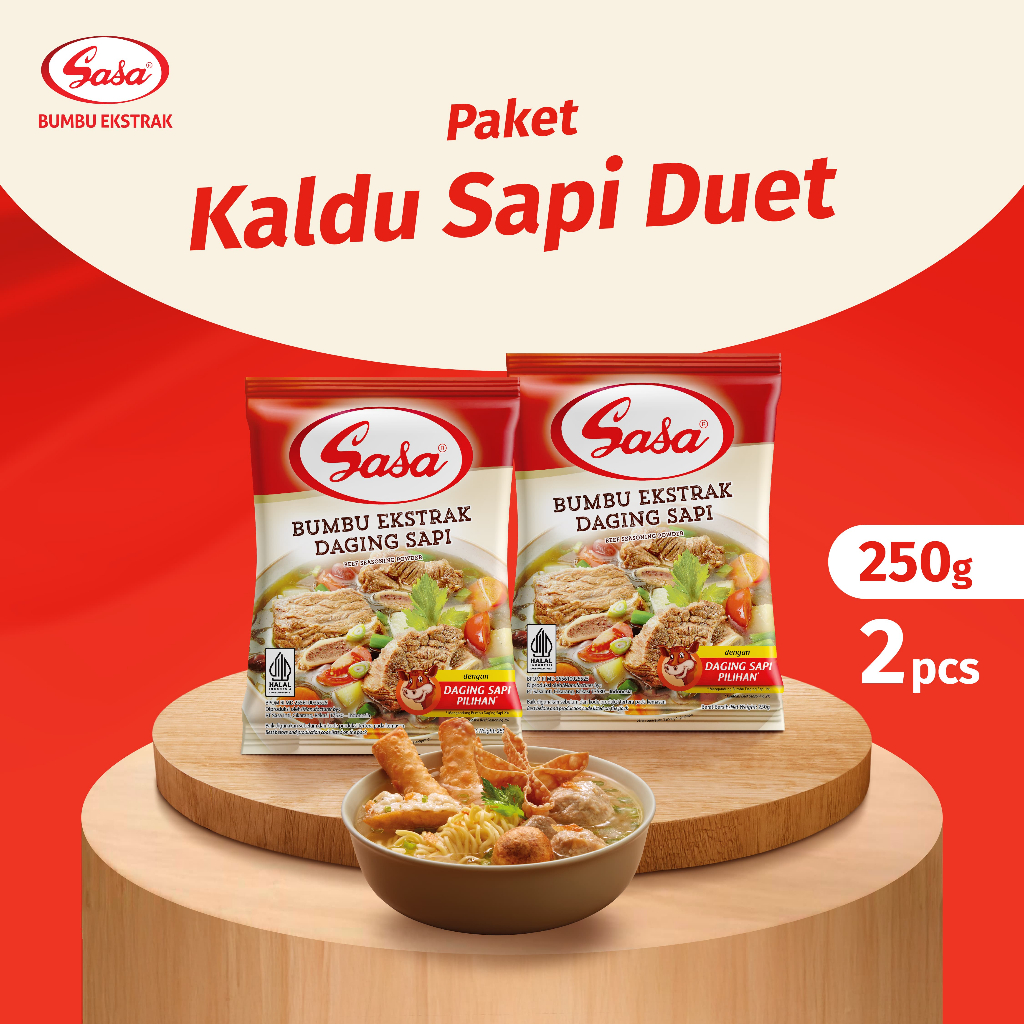 

SASA Paket Kaldu Sapi Duet