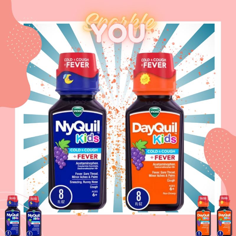 

[100% ORI USA] Vicks DayQuil / NyQuil Kids