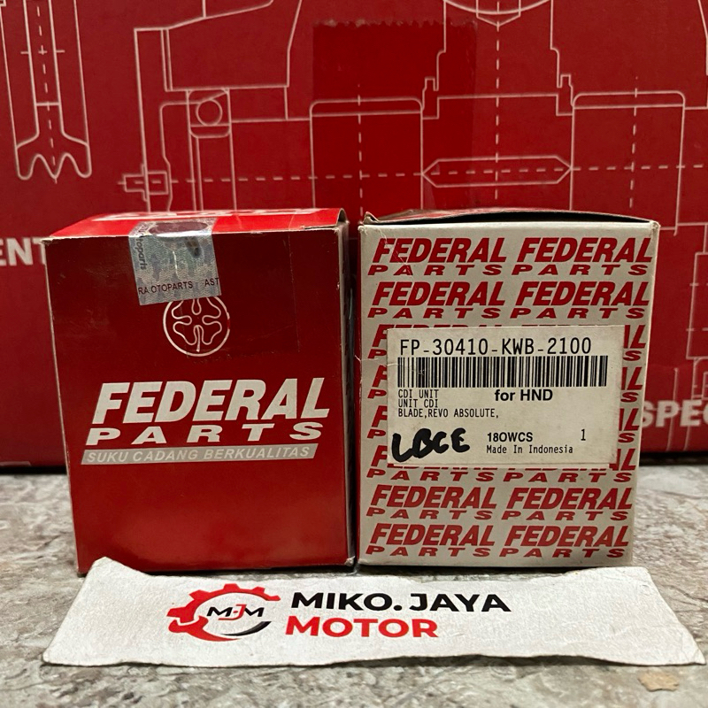 CDI UNIT FP-30410-KWB-2100 REVO ABSOLUTE , BLADE ORIGINAL FEDERAL