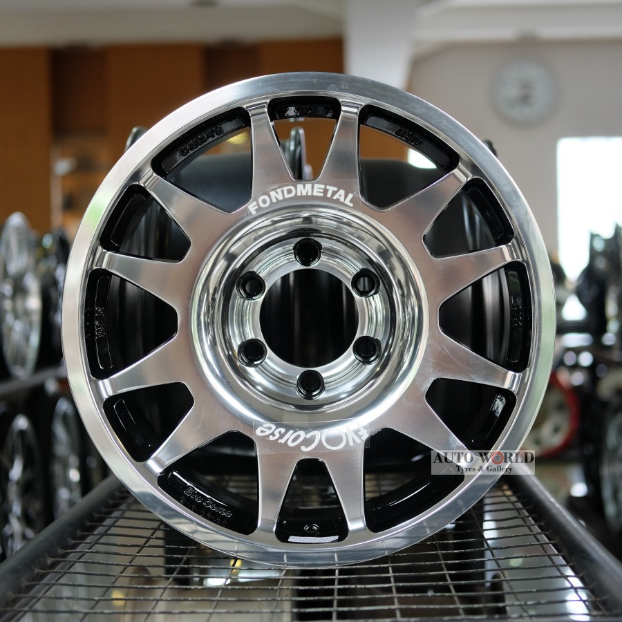 Velg JF Luxury EvoCorse Fondmetal Ring 18 PCD 6x139.7 ET 0 Fortuner, Pajero