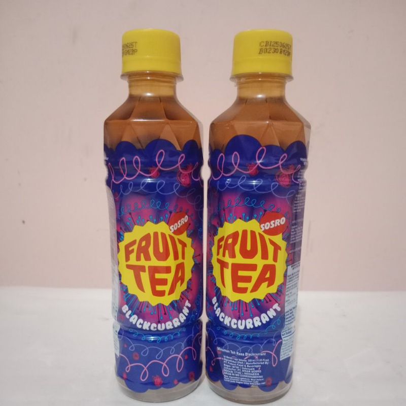 

Fruit Tea botol rasa Blackcurrant 350 ml