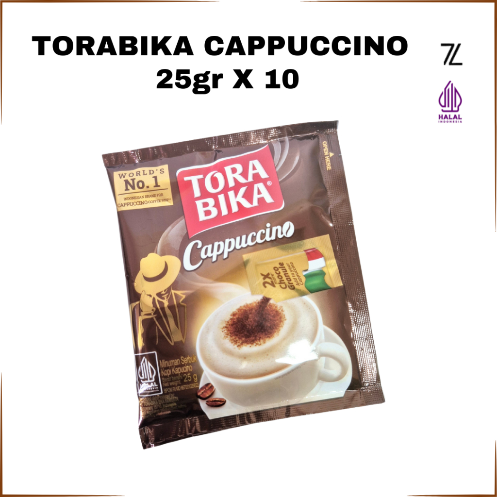 

Tora Bika Kopi Cappuccino 25gr x 10 Sachet