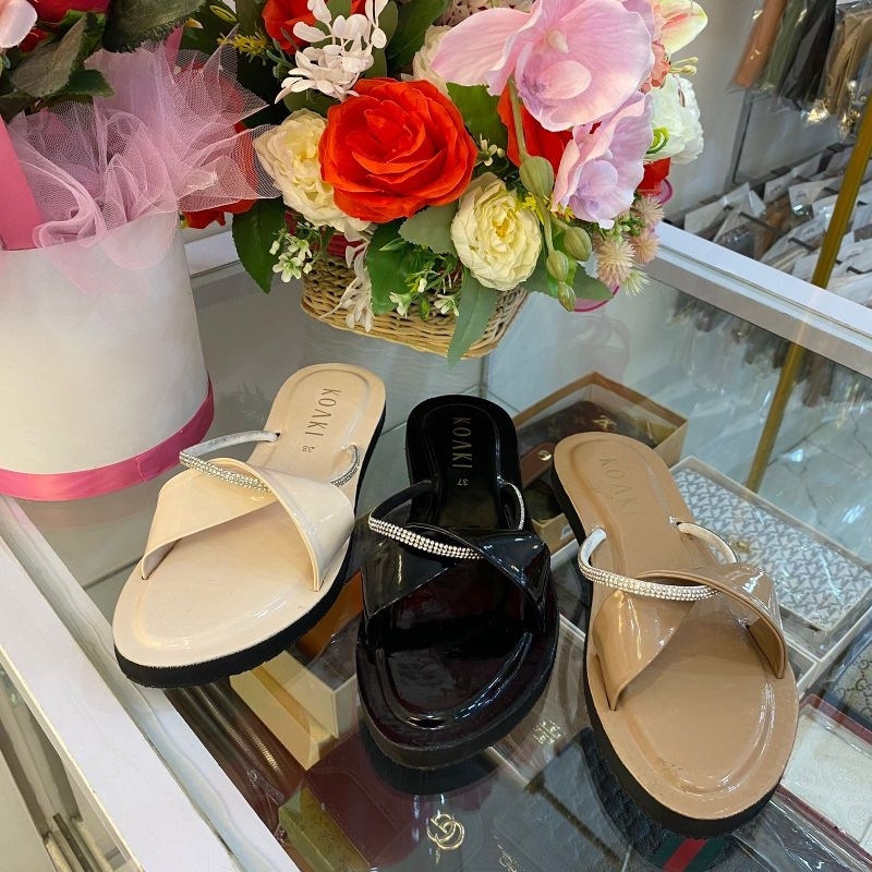 KOAKI (NR 09) - SANDAL TEPLEK WANITA BLINK PREMIUM