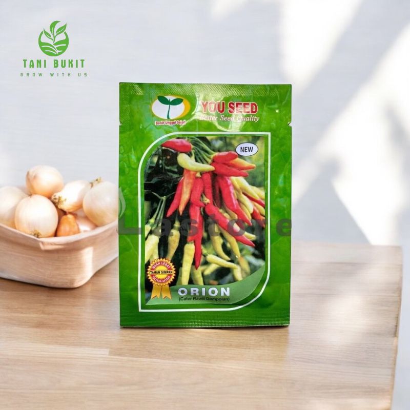 Benih cabe dompolan ORION buah lebat variatas dompolan anti virus - 10 gr