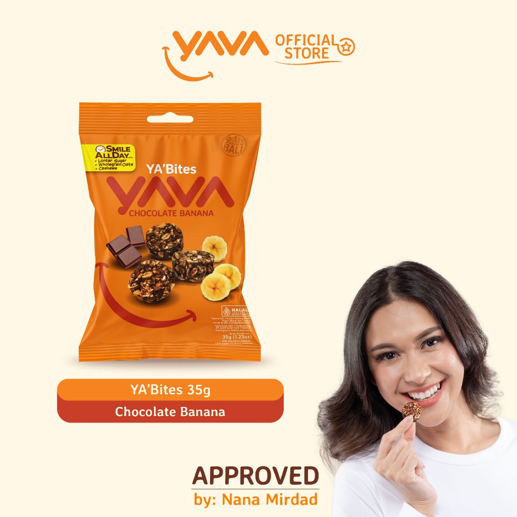 

YAVA YA'Bites Chocolate Banana 35g