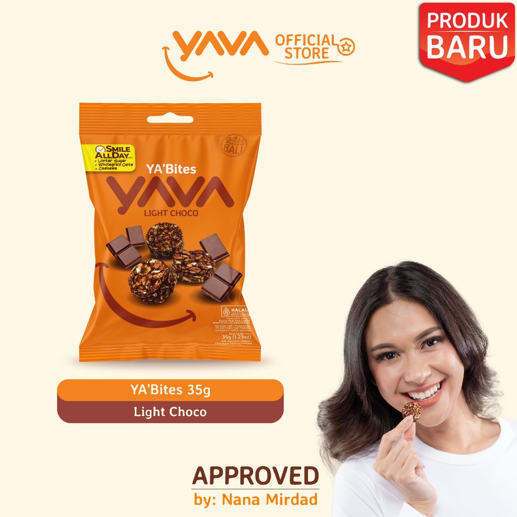 

YAVA YA'Bites Light Choco 35g