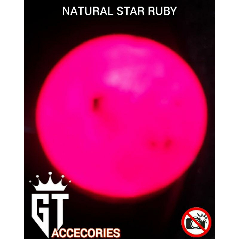 NATURAL STAR RUBY BURMA BIG SIZE