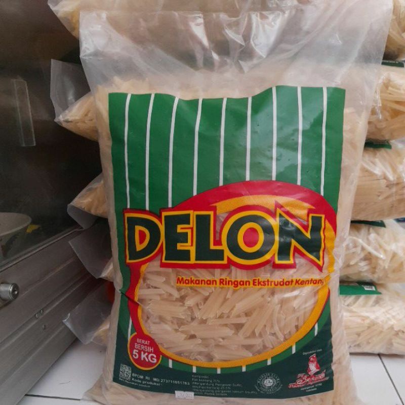 

1 Kilo Delon Potato / Kerupuk Kentang Stik Mentah