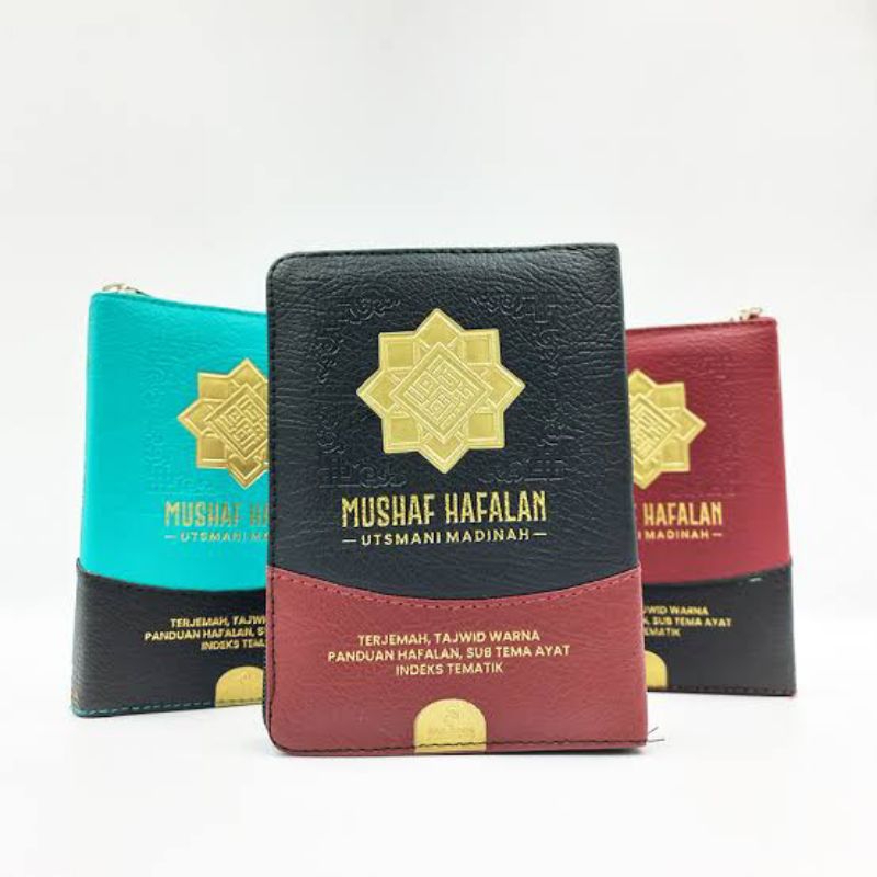 Al Qur'an Hafalan Utsmani Madinah Saku Dompet Resliting