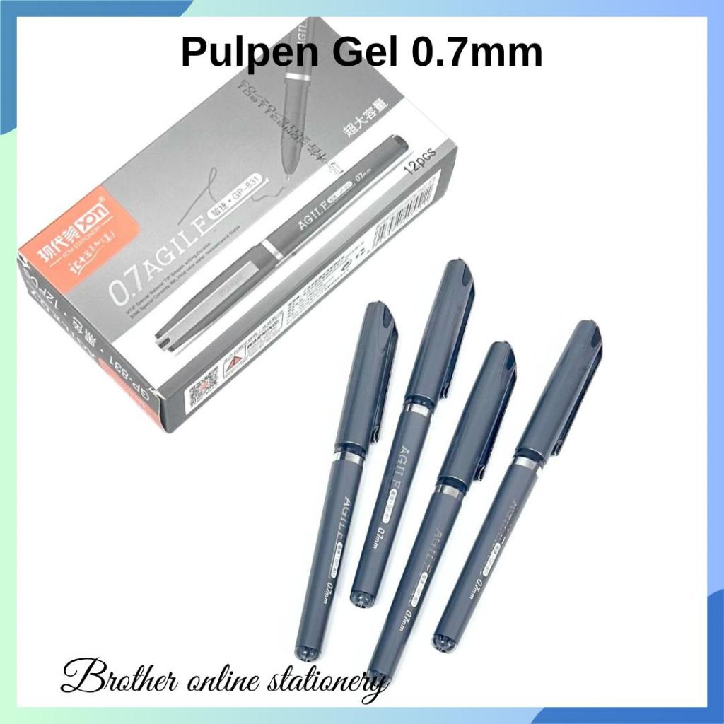 

BOS Pen Gel 0.7mm XDM GP-831/ Pulpen/ Ballpoint/ Balpen/ Pena Tulis Kantor Murah