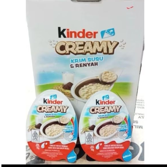 

kinder creamy isi 12 pcs (xpayet 23february 2025)