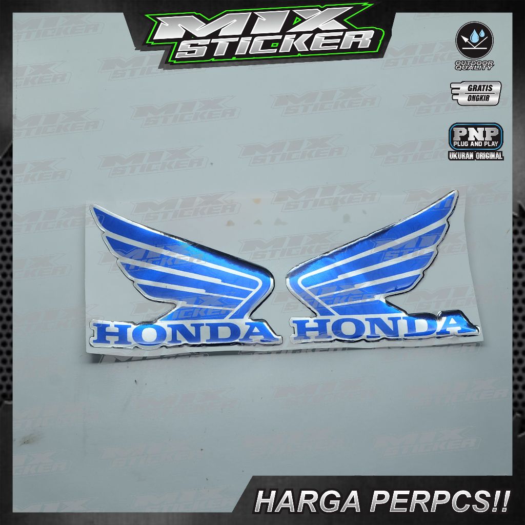 emblem sayap honda / emblem garuda honda / emblem sayap honda titanium