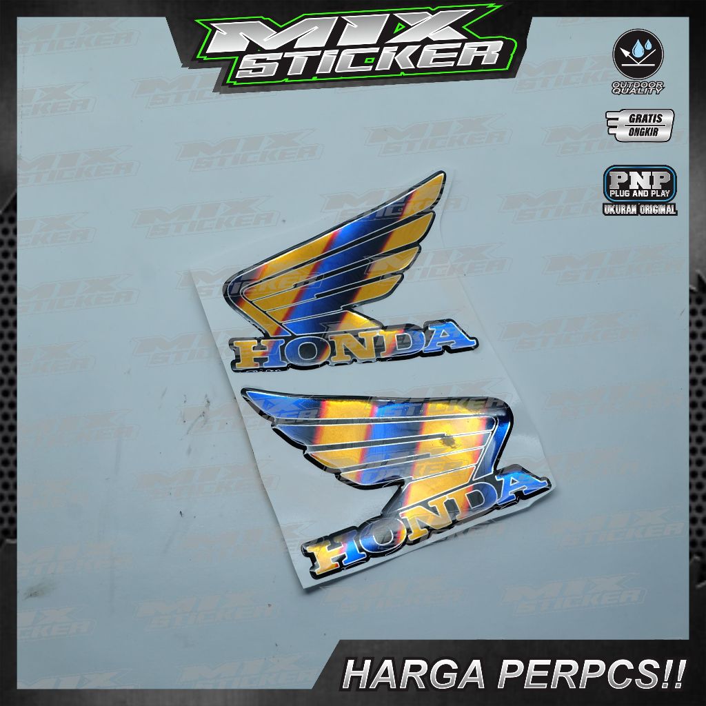 emblem sayap honda / emblem garuda honda / emblem sayap honda titanium