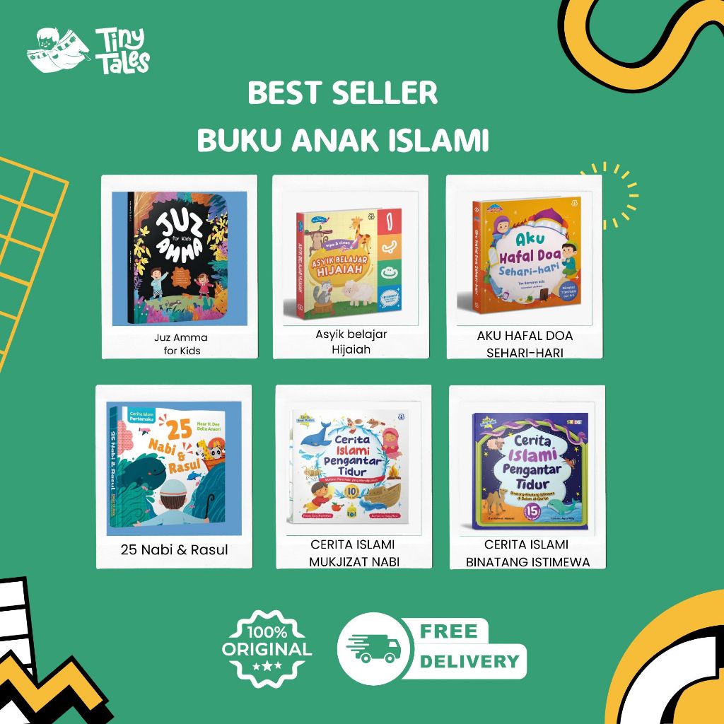 BUKU ANAK ISLAMI - BUKU CERITA ANAK