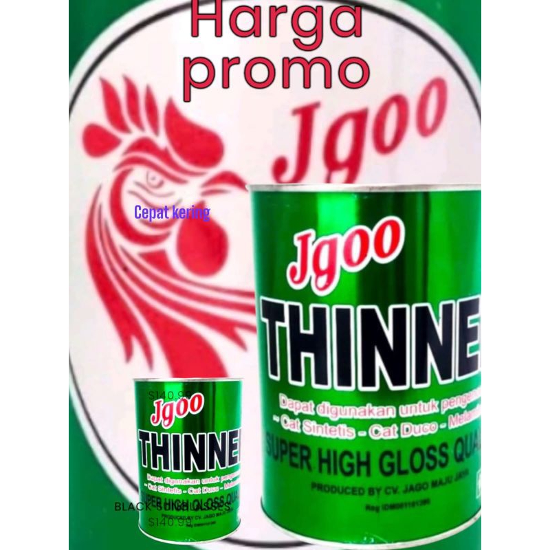 jgoo Thinner ND  kaleng super cepat kering