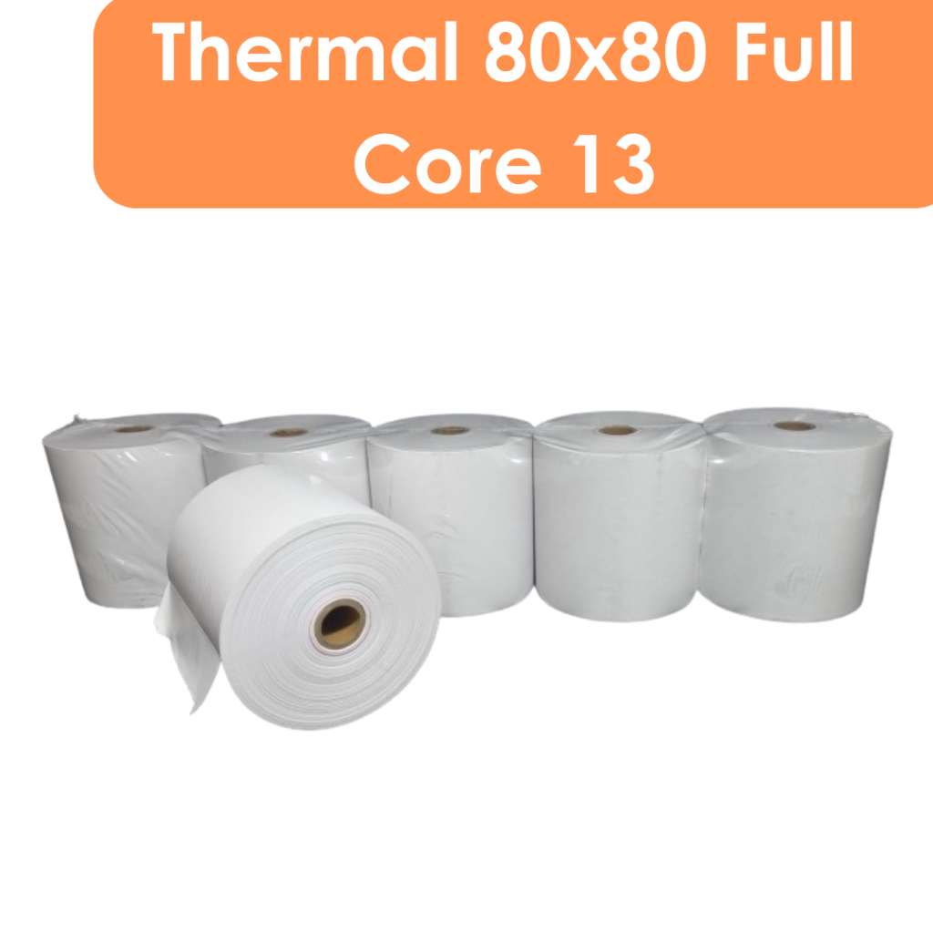 

Kertas Thermal 80x80 Roll Kasir Termal Cashregister Kualitas Grade A Murah