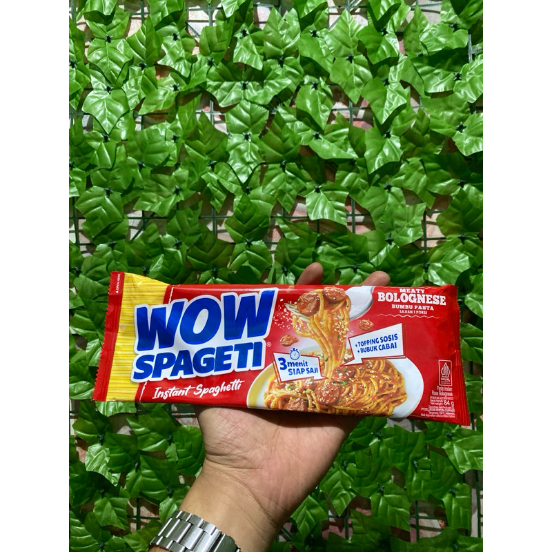 

Wow spagheti Rasa (Bolognese 84g)