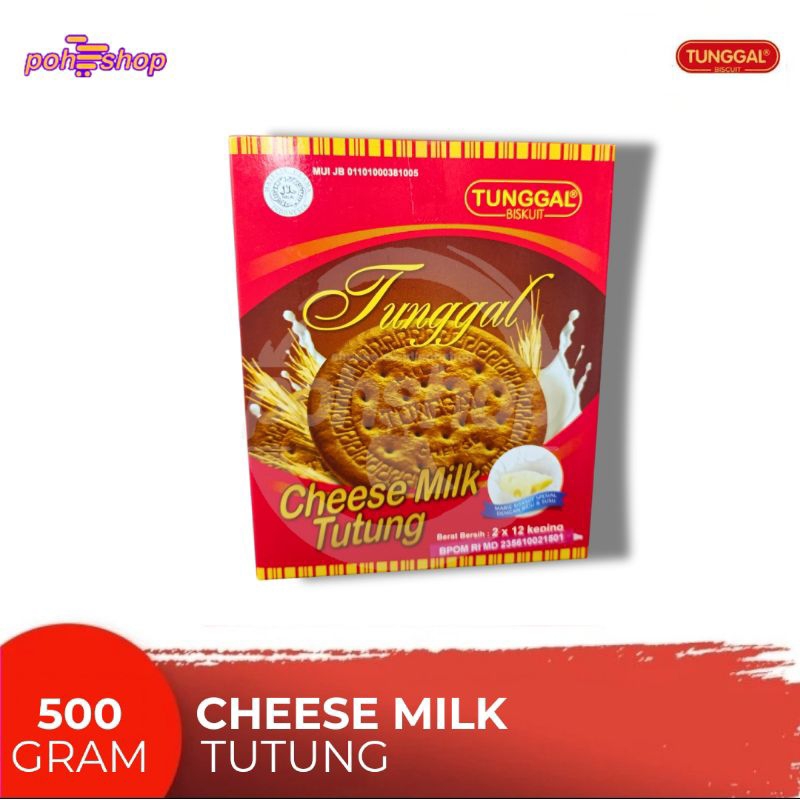 

Tunggal Cheese Milk Tutung Biskuit 500gr