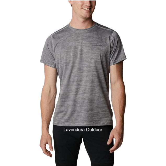 Baselayer columbia omni freeze gray heather kaos outdoor mid layer trail running hiking gunung fishi