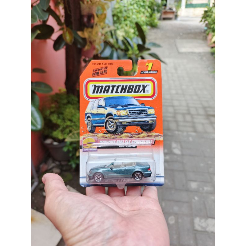 Diecast Matchbox Mercedes Benz CLK Convertible Blister