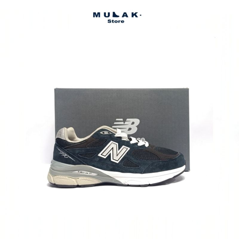 Sepatu Lari NB 990v3 Navy