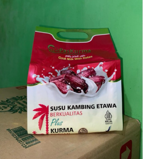 

SUSU KAMBING ETAWA PASKURMA | SUSU KAMBING ETAWA + KURMA PILIHAN (1 KEMASAN 10 Sachet )