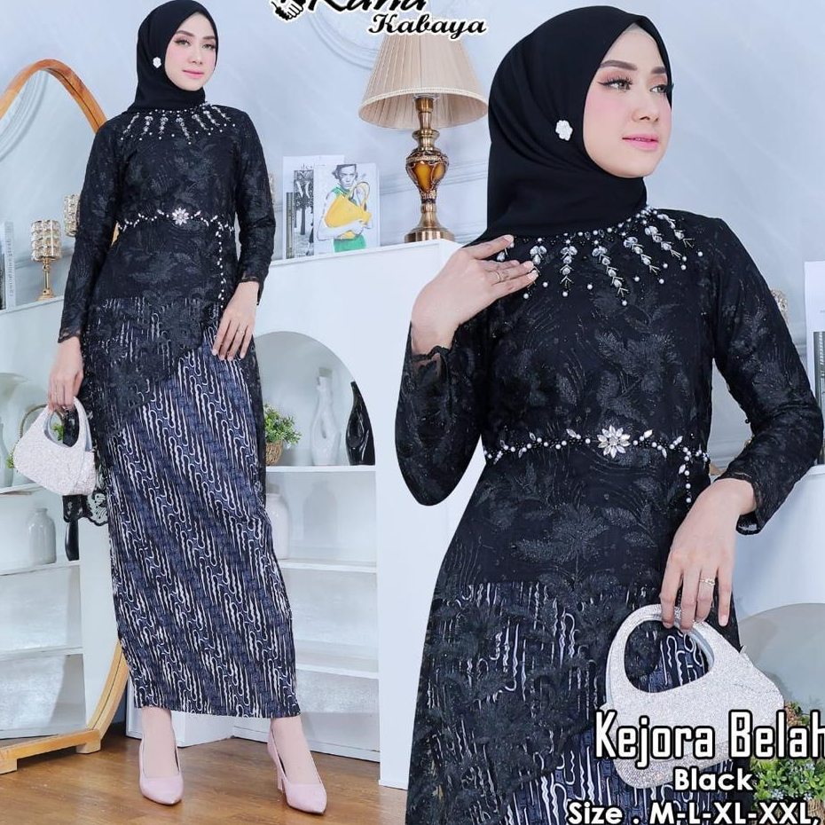Kabaya Kejora Belah Pinggir | Kebaya Kondangan Mewah | Kebaya Modern Kekinian | Kebaya Wisuda Payet