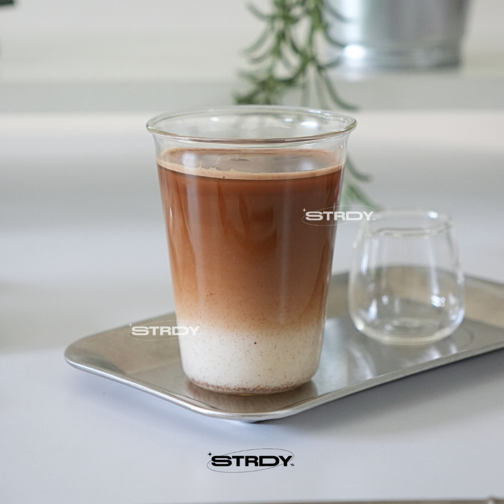 [STRDY.] Basic Glass - gelas aesthetic korea tinggi gelas kopi latte