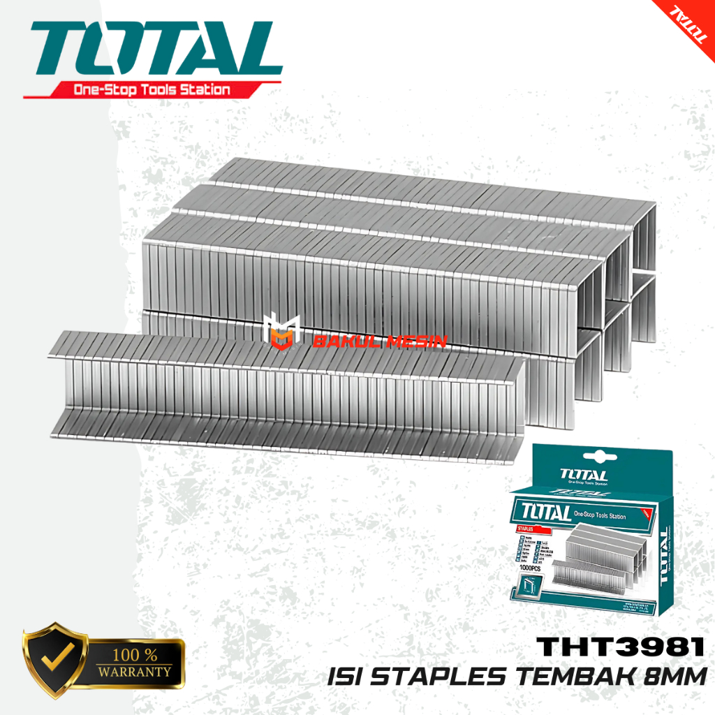 

TOTAL THT3981 isi staples tembak 8mm