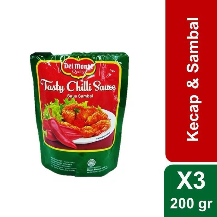 

Del Monte Saus Sambal Kecap & X3 200 gr