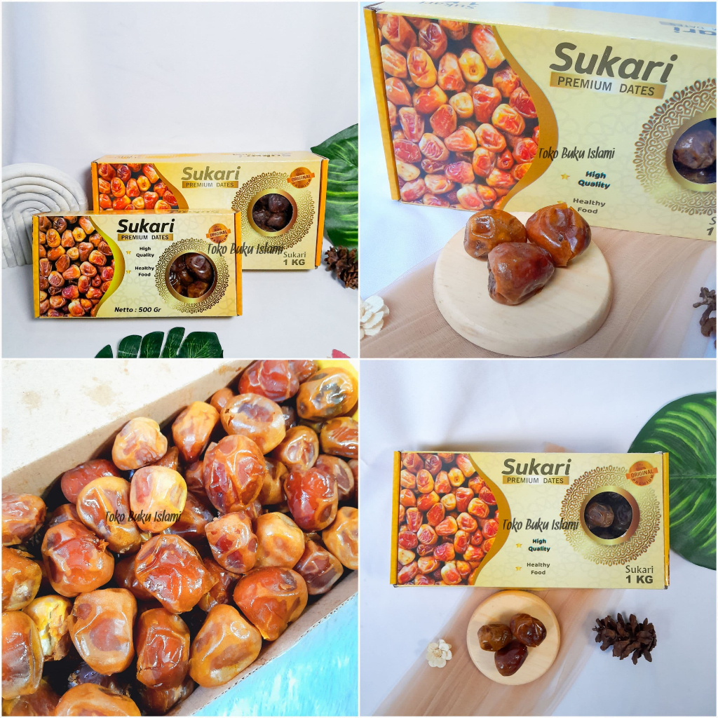 

KURMA RUTHOB SUKARI 1KG Kurma Sukari 1000gr Kurma Sukari 500gr Sukari Super Kurma Alqosem