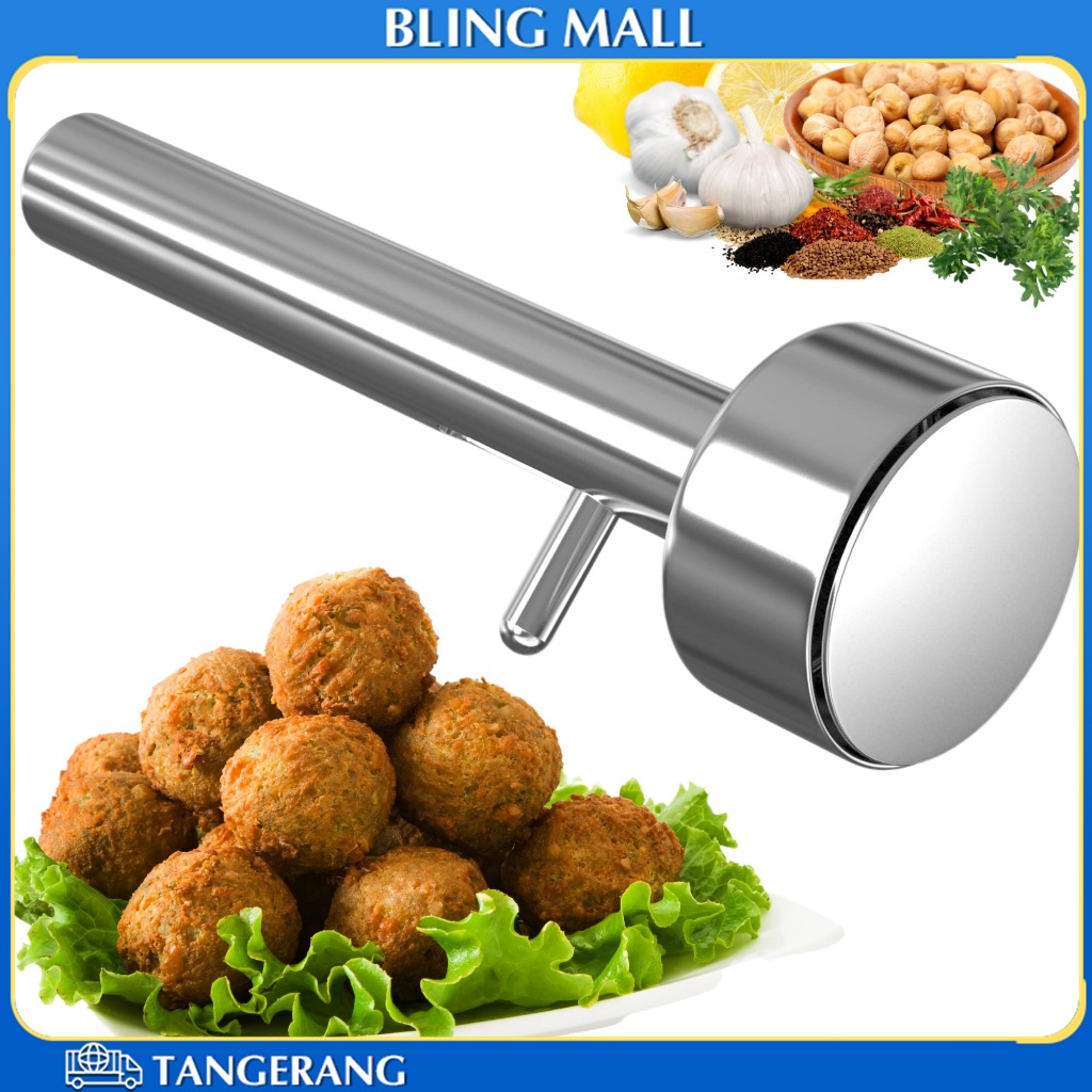 Alat Pencetak Bakso Bulat Multifungsi Alat Pembuat Bakso Manual Stainless Steel Cetakan Baso Bulat /