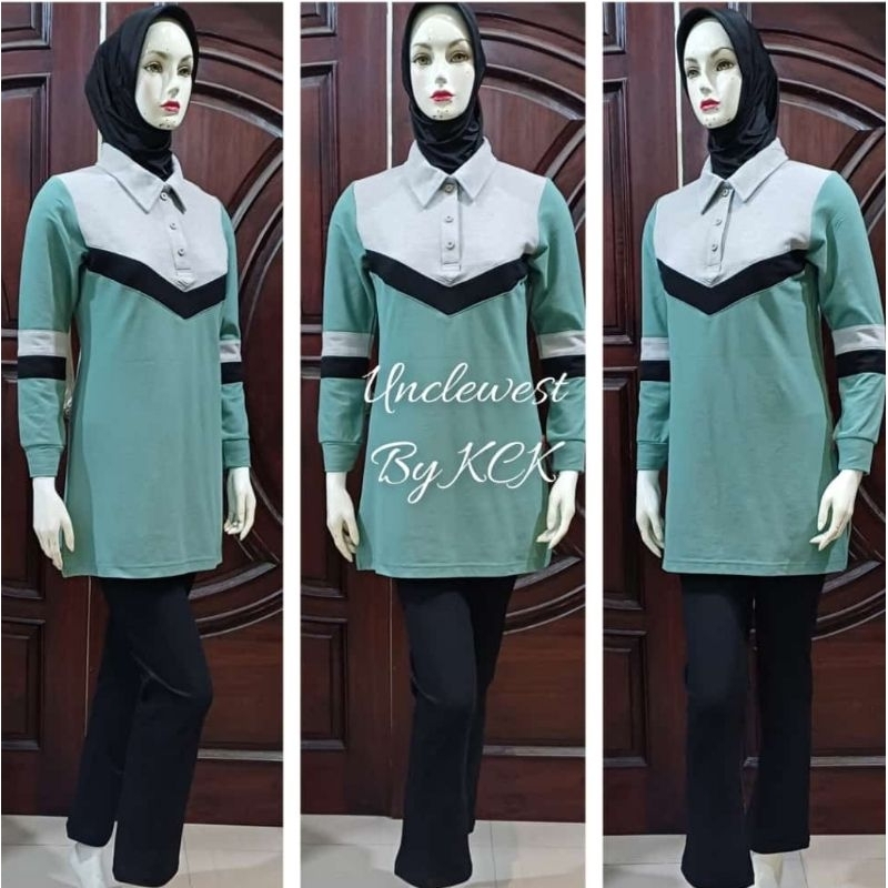 Tunik TERBARU WANITA  Unclewest | klik keranjang untuk melihat warna & ukuran