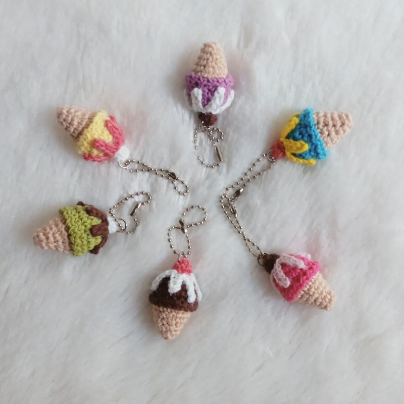 Gantungan Tas/ Gantungan Kunci Es krim