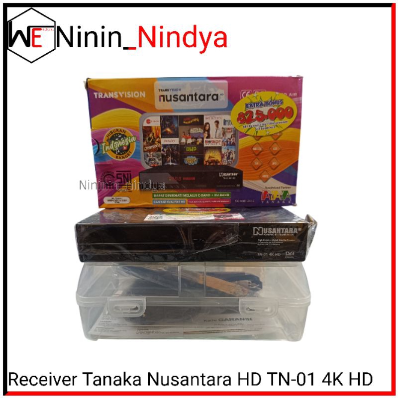 [PROMO] Receiver Parabola TANAKA NUSANTARA HD TN-01 4K HD - STRAWBERRY SERIES