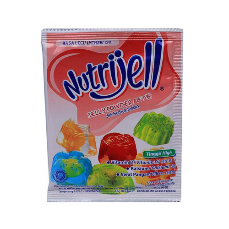 

nutrijell jeli serbuk instan 15 gram