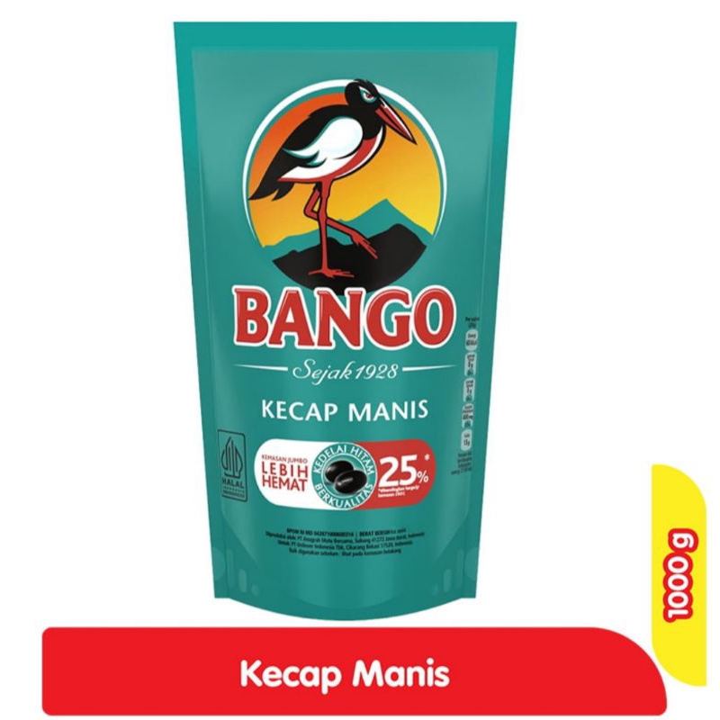 

Bango Kecap Manis Refill 1000 g