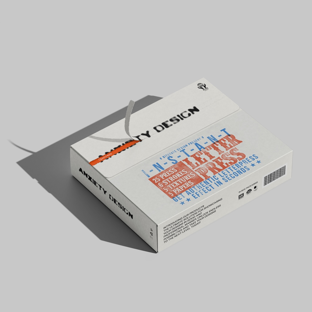 

Instant Letterpress - PSD Action