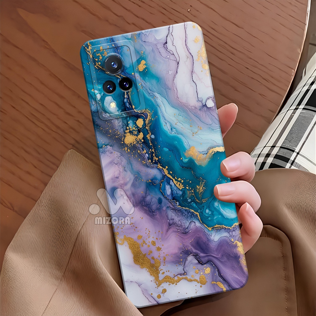 Case Hp VIVO V21 4G / V21 5G Fashion Case Abstrak TPU Softcase VIVO V21 4G / V21 5G Terbaru Casing V
