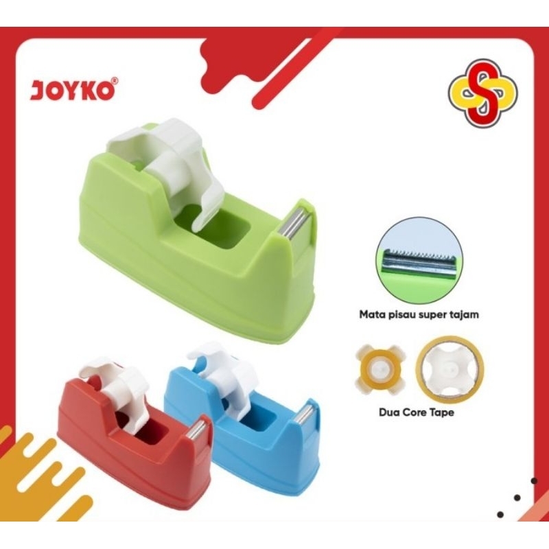 

Tape Cutter Tape Dispenser Pemotong Pita Perekat Joyko TC-113