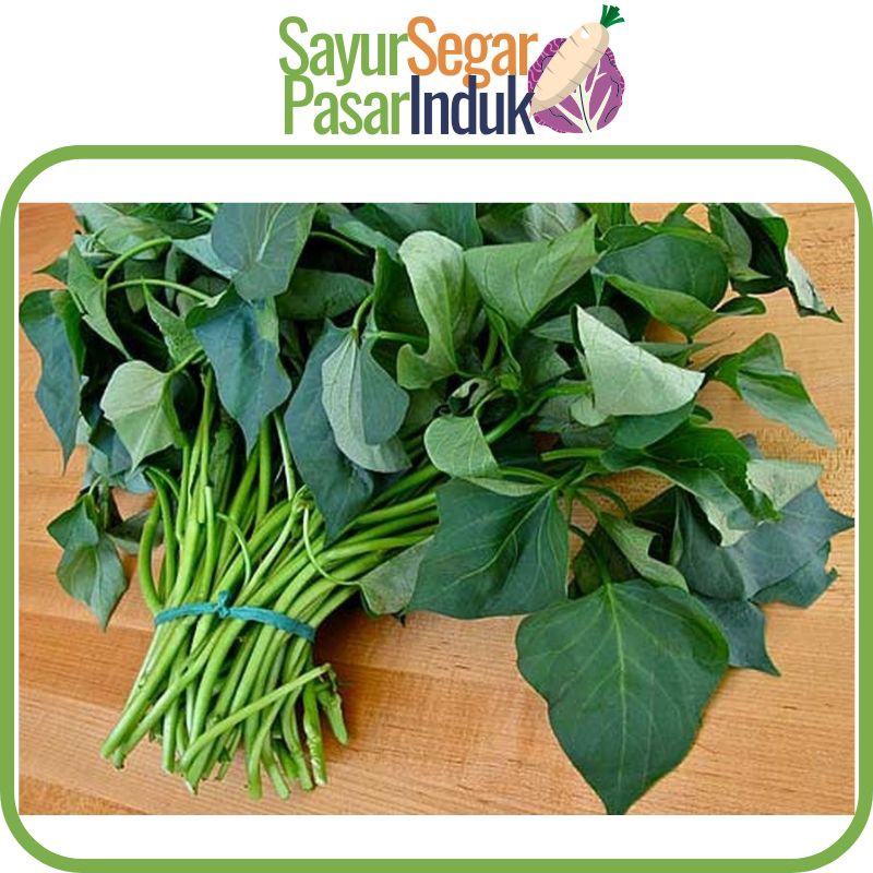 

Daun ubi 1 ikat sayur segar pasar induk