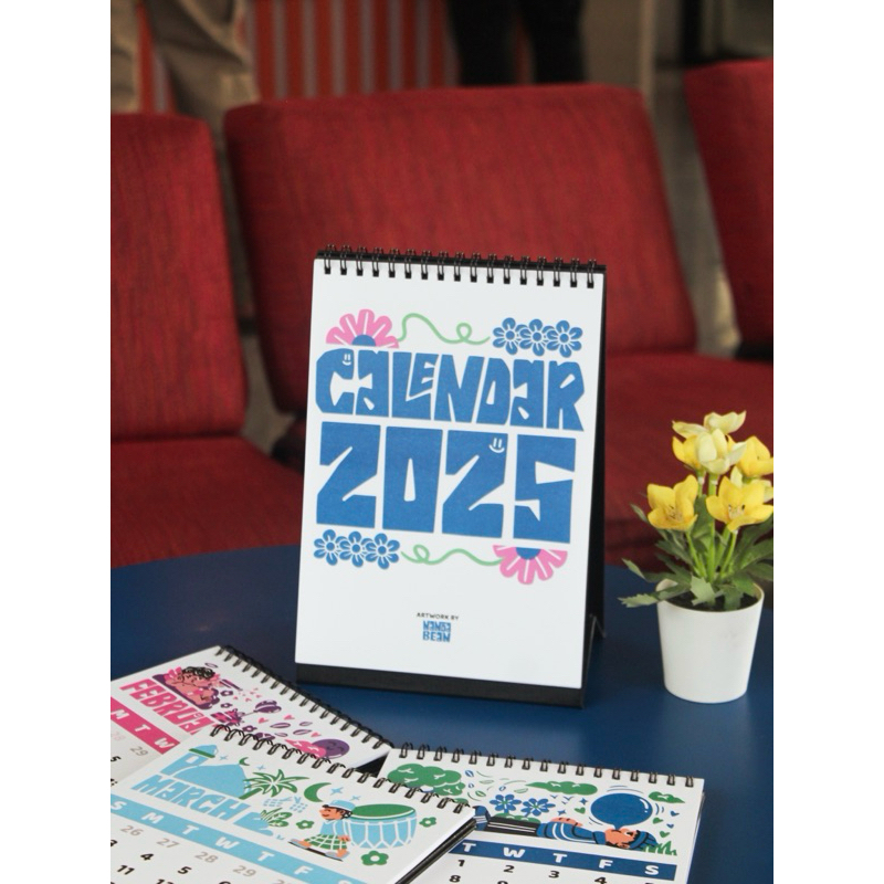 

KALENDER 2025 / KALENDER MEJA A5 VERTIKAL / KALENDER KANTOR / KALENDER AESTHETIC