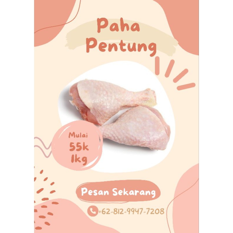 

Paha ayam pentung 1kg
