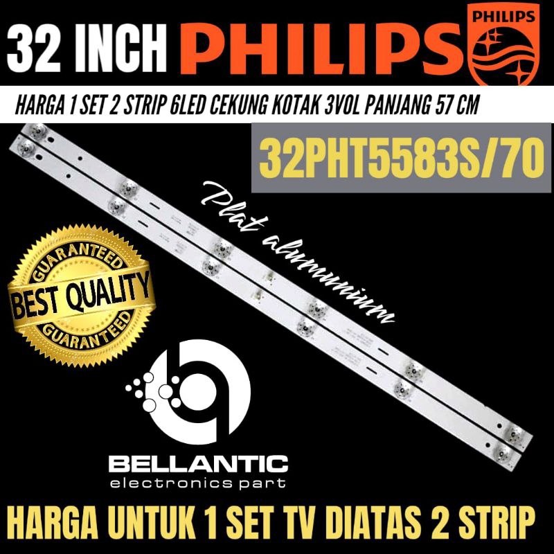 BACKLIGHT TV LED PHILIPS 32 INCH PHT5583S/70 BACKLIGHT TV LED PHILIPS 32 INCH