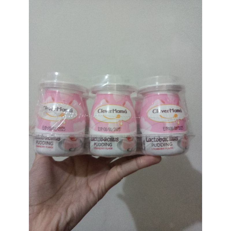 

PROMO PUDING CLEVER MAMA LACTOBACILLUS STRAWBERY 1PCS (EXP 8 JAN25)