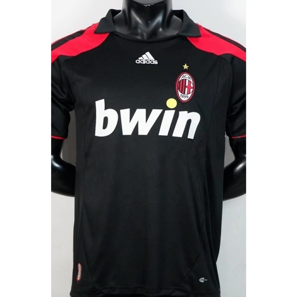 JERSEY MILAN 3RD 2007 2008 RETRO 100% BEST QUALITY