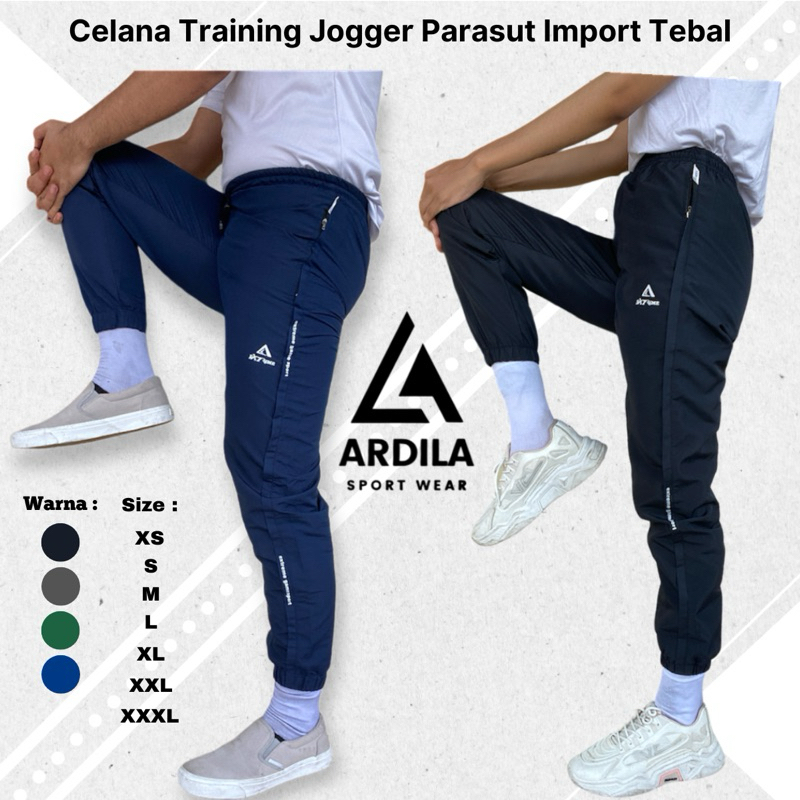 Best Sale Celana Training Panjang Pria Wanita Jogger Olahraga Import Parasut Premium